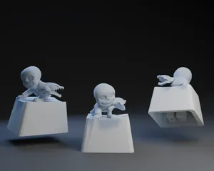 Sans Super Smash Brothers Key Cap