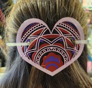 Valentine's Heart Hair Accessory