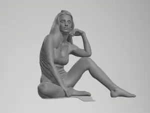 Girl sitting