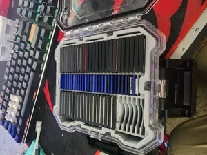 Huskey 6x6 waterproof box insert for CF/Cfast Cards, USB dongles and other things