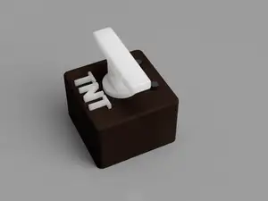 TNT DETONATOR KEYCAP