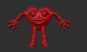 Articulated Valentines man
