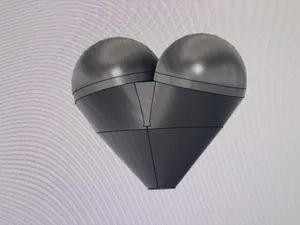 Valentains Day Heart Puzzle (Left Hand Thread)