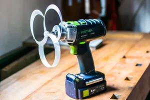 Toroidal Fan Attachment 4 Workshop/ Cordless Screwdriver