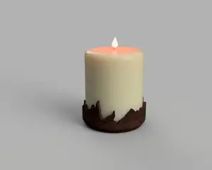 Landscape Candle Stand