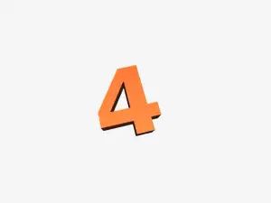 Alphabet Number 4