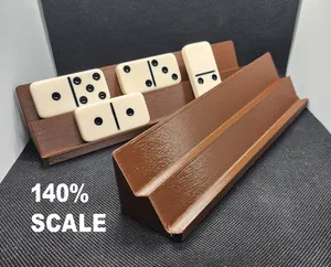 Domino / Tile / Rummikub Rack Scalable 🁴