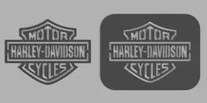 Harley Davidson Logo Spray-paint Stencil