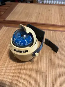 Danforth Scout boat compass holder with quick change plate