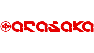 ARASAKA letters with logo