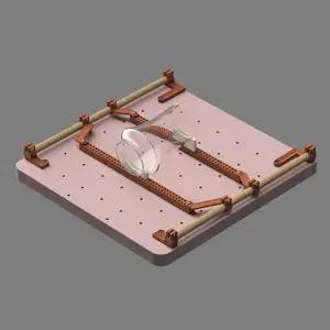 UltraJig - Parametric xTool F2 Ultra Modular Sliding Fence and Jig System