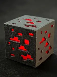 LED Minecraft Mini Ore Block