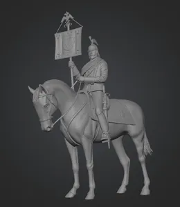 Cuirassier of the Gatchina Life Guards Regiment