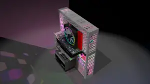 Open frame case PC Chassis - ATX mATX GenCase