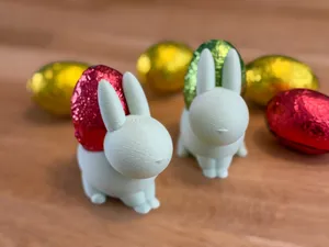 Easter Bunny Chocolate Egg Holder & Decoration