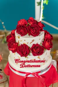 "Congratulazioni Dottoressa" Cake Topper – Dual Color NO-AMS / Easy Assembly