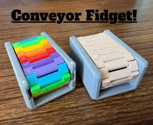 Conveyor Belt Fidget | Satisfying Hand Roller