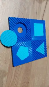 Sensory Texture Puzzle – Geometric Shapes