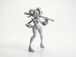 Harley Quinn Figurine DC Comics 3D Printable