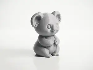 Cute Koala Figurine Chibi Character 3D Printable