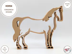 Farm Animal - Horse STL