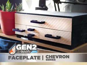 GEN2 Decor - Faceplates - Chevron Series