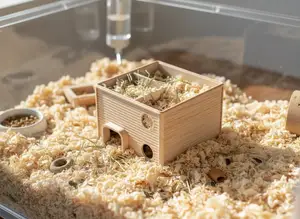 Cozy Climber: The Two-Story Hideaway for Hamsters