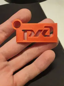 Russian Railroads (RZD) Keychain - Брелок ржд