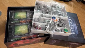 Nemesis Retaliation Board Game insert for miniatures