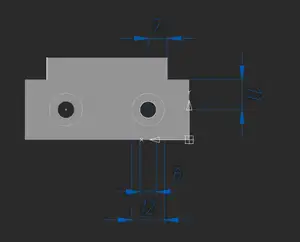 Furniture jig for hidden guides