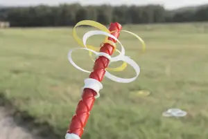 Helicopter Push Toy (Double Counter Rotating Blades)