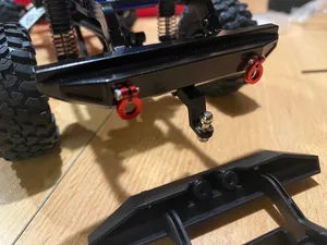 Traxxas TRX-4M Stoßstangenadapter für AHK / Bumper Adaptor For Trailer Hitch