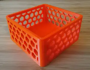 Parametric Box with Hexagon Cutouts