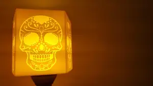 Sugar Skull Lampshade