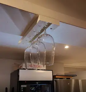 Mmm.. Beer! - Hanging beer glass holder (for a bar etc.)