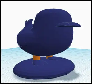 Scrap mechanic duck with better legs because mine broke