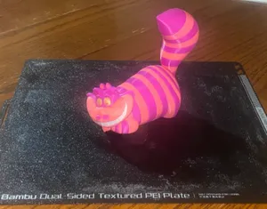 Cheshire cat- REMIX for Bambu AMS pre-painted color version, from reddadsteve MMU version