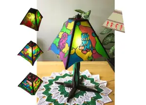 Tiffany Lamp nach Art des Frimmels