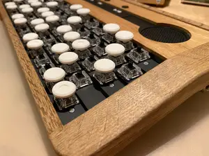 keycaps for chromatic button accorrdion keyboard (electric instrument)