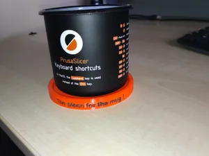 Coaster for the Prusa mug.