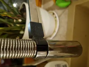 Kitchen faucet nozzle holder