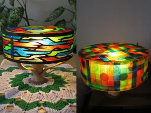 Cylinder lamp nach Art des Frimmels