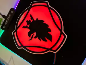 Scania Logo LED Lamp