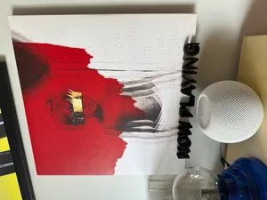 Now Playing vinyl stand