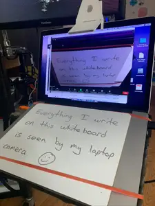 Inexpensive Document Camera for Distance Learning