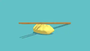 Dumpling Chopstick Holder