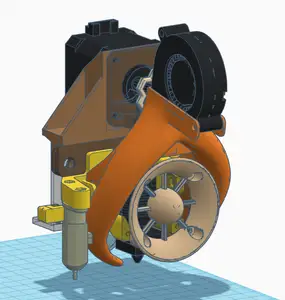 Better Ender 3 - Hotend Intake Fan Duct