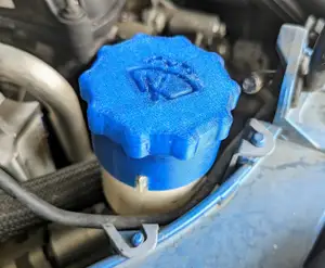 Ford Focus 2012 Windshield Washer Fluid Reservoir Cap v3