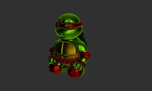 Ninja turtle chopstick holder