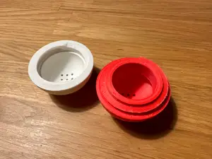 Cat ball with catnip dispenser